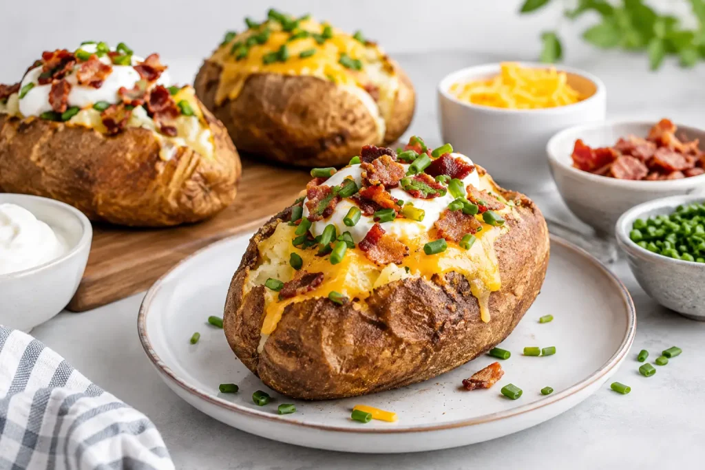 How to Flavor Baked Potatoes for Big Flavor
