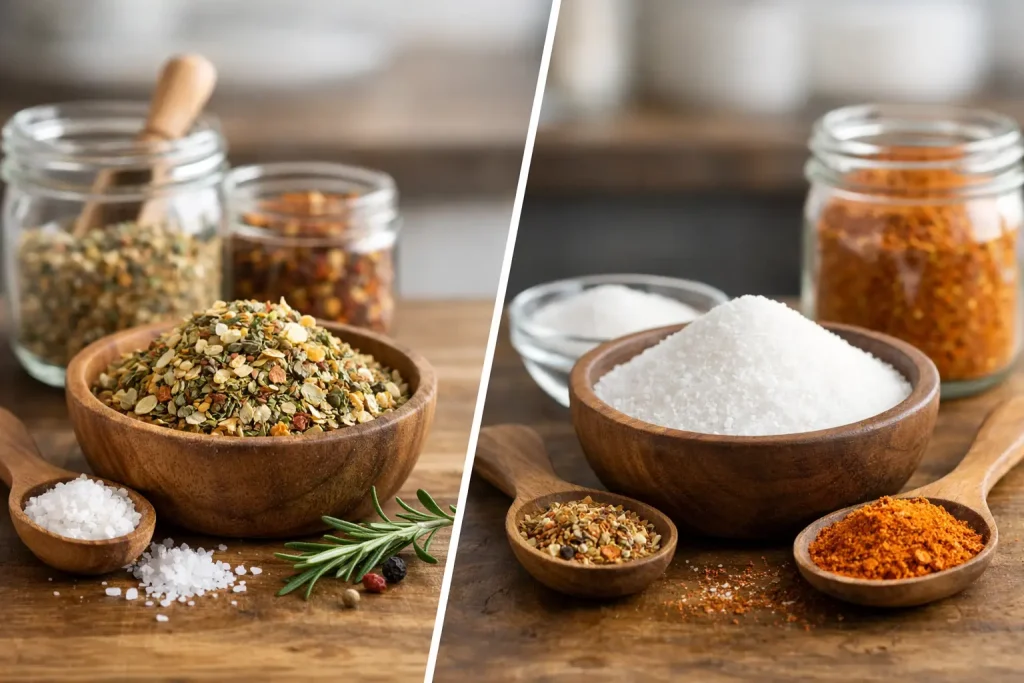 MSG Free Versus Regular Seasoning Explained